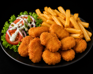 Menú nuggets de pollo